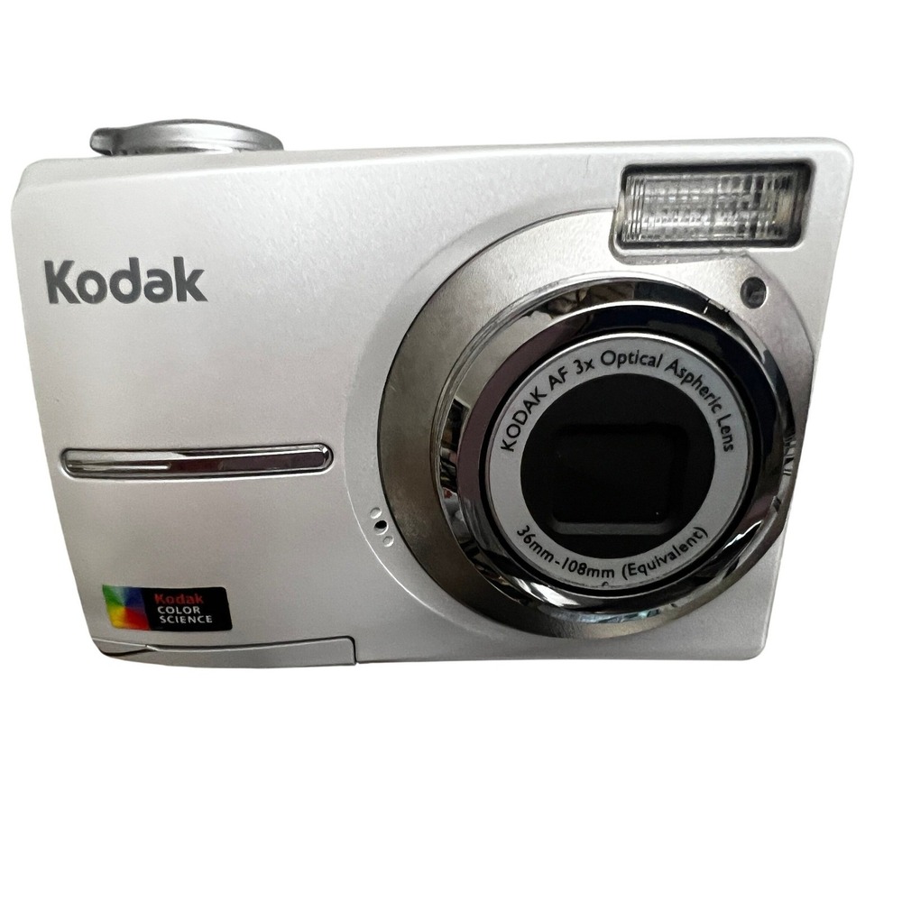 Kodak EasyShare C613 Digital Camera White‎ 3x Optical Zoom